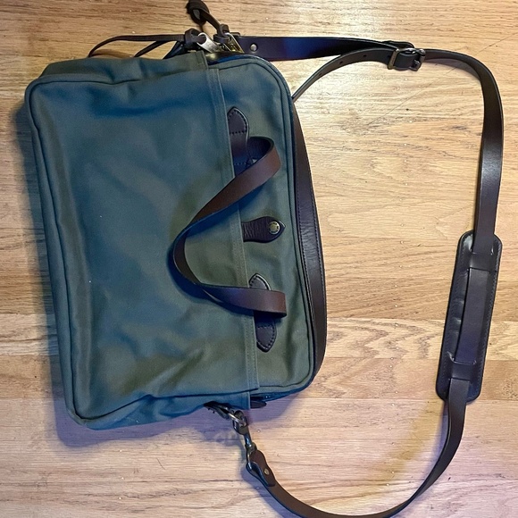 Filson Rugged Twill Original Briefcase – Like New - Picture 3 of 12
